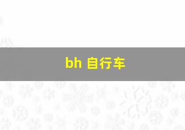 bh 自行车